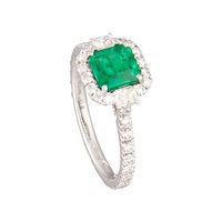 Anello Crivelli Donna SMERALDO in Oro Smeraldo 1.03 Ct 000-4935-326 - 000-4935-326